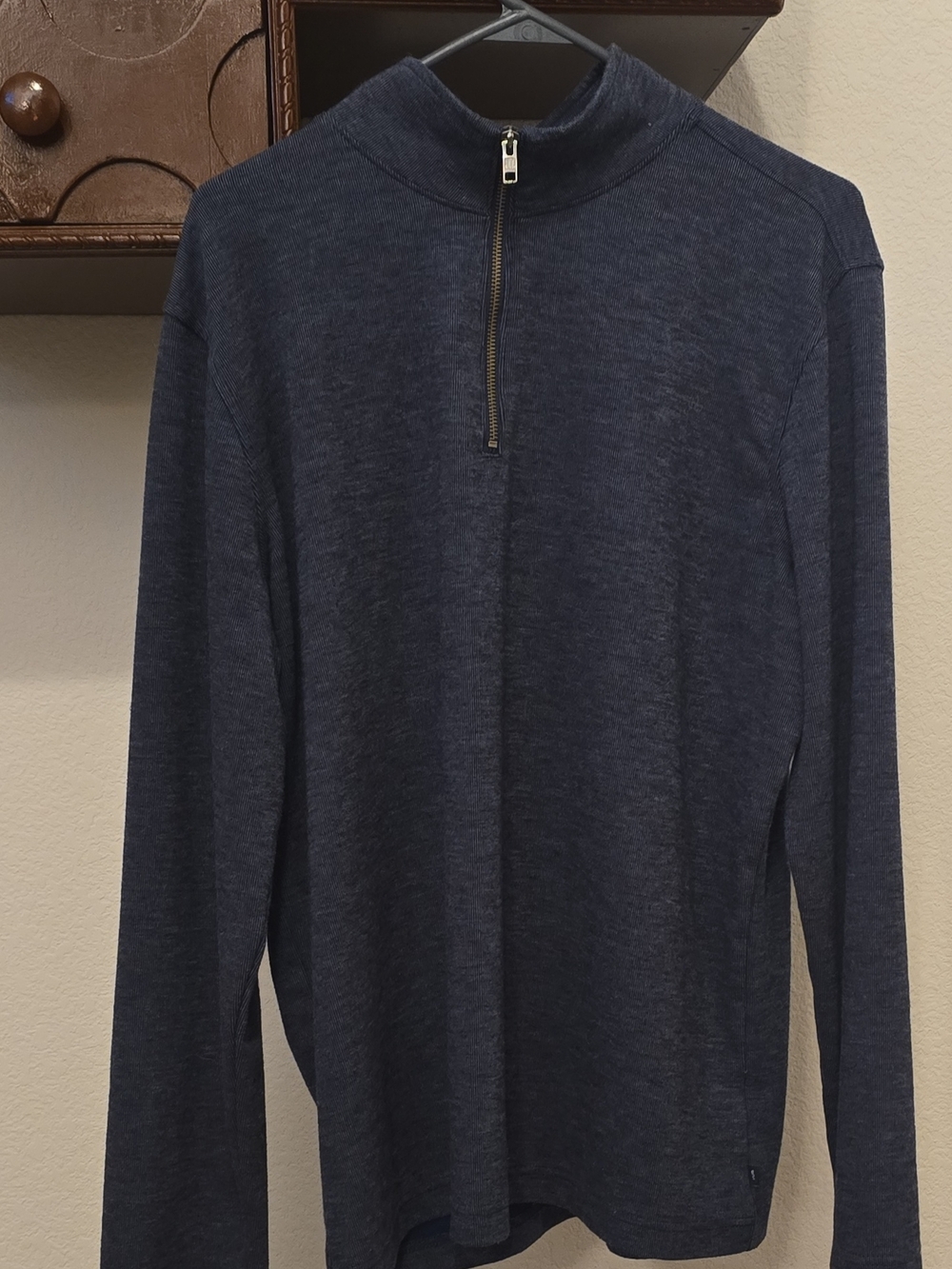 GAP Men's Navy Half-Zip Sweater Pullover